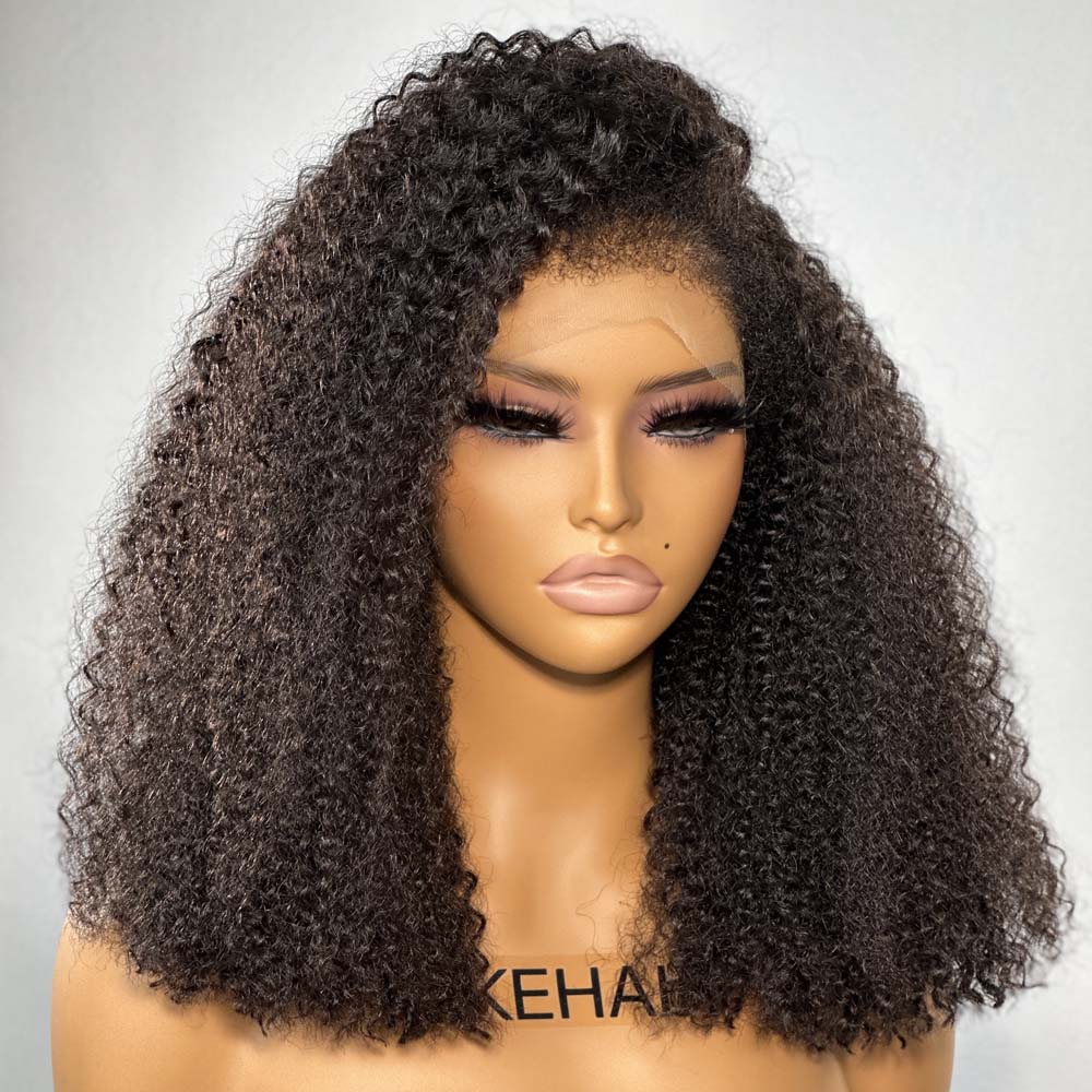 Kinky Edges HD Lace Frontal Afro Kinky Coily Wig ILIKEHAIR