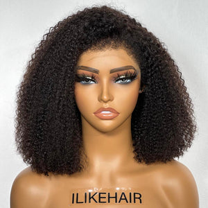 Kinky Edges HD Lace Frontal Afro Kinky Coily Wig ILIKEHAIR