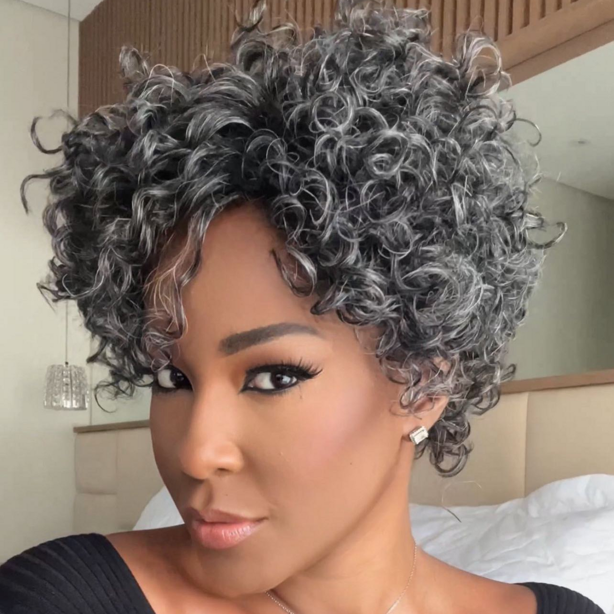 Salt And Pepper Hair Pieces For Black Women Salt And Pepper Hair