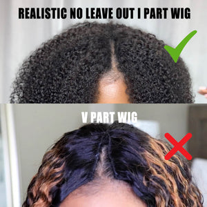 No Leave Out I Part Kinky Curly Wig