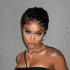 VibeCheck Full Lace Short Wavy Pixie Mullet Wig with Baby Hair