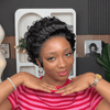 Sleek Side Part Short Curly Pixie 13×4 Lace Front Wig With Drawstring