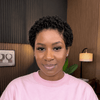 Wear & Go Side Part Short Curly Pixie 13×4 Lace Front Wig with Drawstring