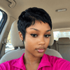 Realistic Full Lace Short Layered Pixie Cut Wig For Daily Wear