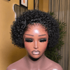 Wear & Go Short Curly Pixie 13×4 Lace Front Wigs With Lagos Hairline