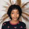 Wash & Go Wet Look Full Lace Short Curly Pixie Bob Wig with Bangs