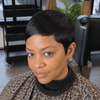 Wear & Go Full Lace Ultra-Short Pixie Wig With Side Swept Bangs