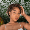 Chestnut Brown Full Lace Short Pixie Cut Wig For Natural Look