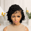Full Lace Short Bob Twist-out Braided Lace Wig for Summer Wear