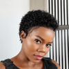 Big Chop Full Lace Short Curly Pixie Wig for Everyday Wear