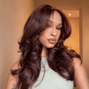 Soft Glam Long Layered Body Wave 7x5 Lace Wig with Middle Part
