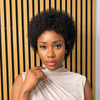 Put on & Go Effortless Coily Curly Afro Wig with Full Volume