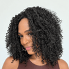 Luxe Kinky Curly Layered Cut 5x5 Lace Wig with Defined Curls
