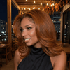 90s Bouncy Blowout Layered Cut 13x4 Lace Wig for Luxury Salon Quality