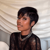 City Chic Layered Pixie Mullet 13x6 Lace Wig with Side Swept Bangs