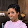 Wear & Go Side Part Short Curly Pixie 13×4 Lace Front Wig with Drawstring