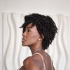 Summer Vibe Short Twist Out Pixie Wig with Drawstring 100% Human Hair