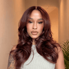 Soft Glam Long Layered Body Wave 7x5 Lace Wig with Middle Part