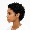 Summer-Ready Short Curly Pixie 13x4 Lace Wig with Baby Hairs