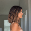 Face-Framing Layered Wavy Bob 5x5 Lace Wig with Blonde Highlights