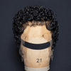 Chic Full Lace Pixie Cut Short Curly Wig With 4C Kinky Edges