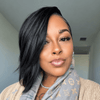 Daring Asymmetrical Pixie 13x6 Lace Wig with Long Side Swept Bangs