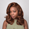 Radiant Bouncy Blowout Butterfly Layered Cut 5x5 Closure Wig