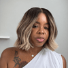 Balayage Blonde Highlight Bob 5x5 Lace Wig With Soft Waves