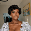 Hollywood Style Curly Pixie 13×4 Lace Front Wig with Drawstring