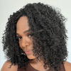 Luxe Kinky Curly Layered Cut 5x5 Lace Wig with Defined Curls