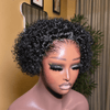 Wear & Go Short Curly Pixie 13×4 Lace Front Wigs With Lagos Hairline
