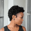 Big Chop Full Lace Short Curly Pixie Wig for Everyday Wear