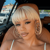 Y2K Ice 613 Blonde Sleek Pixie Straight Bob Wig with Wispy Bangs