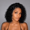 Premium Wet Short Water Wave Bob Cut 13×4 Lace Front Wig