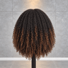 Natural Looking Kinky Curly 7x5 Lace Wig with Kinky Edge