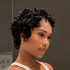 Full Lace Soft Bouncy Curly Pixie Wig Perfect for Everyday