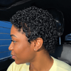 On The Go Short Curly Pixie 13x4 Lace Wig with Natural Volume