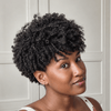 Summer Vibe Short Afro Kinky Curly Pixie Wig for Breathable Wear