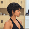 Vintage Flair Feathered Mullet 13x6 Lace Wig with Wispy Bangs