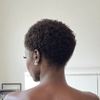 Breathable Full Lace Short 4B Curly Pixie Wig For Daily Use