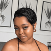 Chic Full Lace C-Part Short Curly Pixie Wig with Everyday Wear