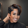 Boss Lady Style Short Pixie 13x6 Lace Wig with Side-Swept Bangs