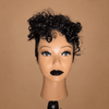 Bold Full Lace Short Curly Pixie Wig with Tapered Sides