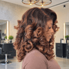 Retro Glam Kinky Straight Loose Wave 7x5 Lace Wig with Kinky Edge