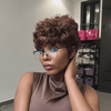 Wear & Go Breathable Finger Wave Short Curly Wig for Beginners