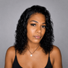 Premium Wet Short Water Wave Bob Cut 13×4 Lace Front Wig