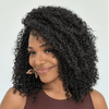Luxe Kinky Curly Layered Cut 5x5 Lace Wig with Defined Curls