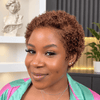 Fresh Start Brown Short Curly Pixie 13x6 Lace Wig with Tight Curls