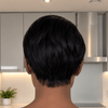 Finesse Sleek Pixie Cut 13x6 Lace Wig with Side Swept Bangs