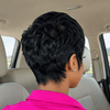 Realistic Full Lace Short Layered Pixie Cut Wig For Daily Wear